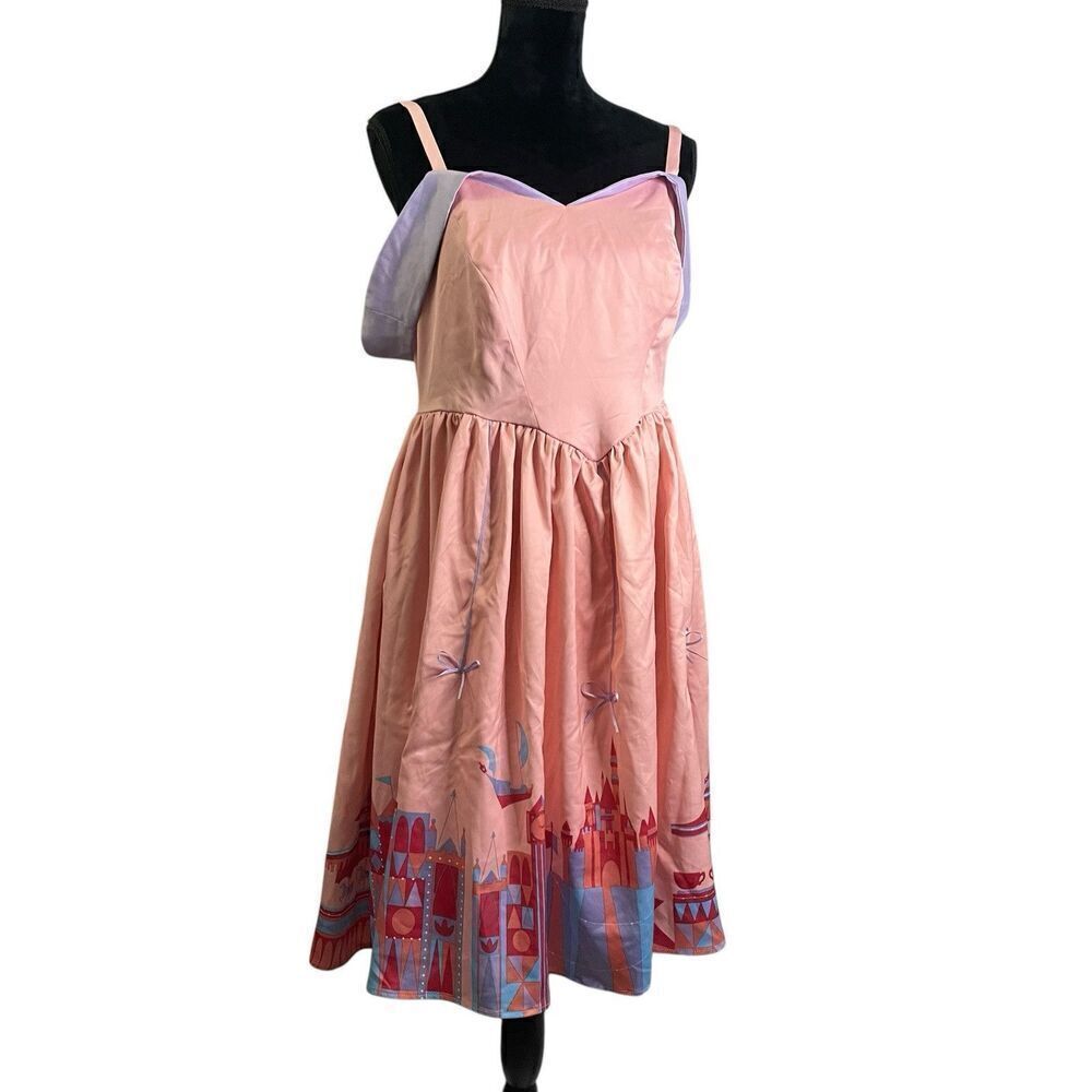 Disney Parks Dress Shop Pink Fantasyland Costume Dress Large